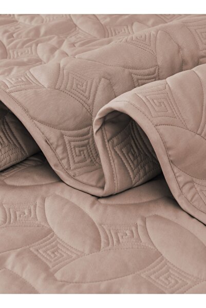 Master Home Textile Microfiber Bedspread Set Fits 200 x 200 cm Double Size Bed 4Pcs King Size Compressed Comforter Set