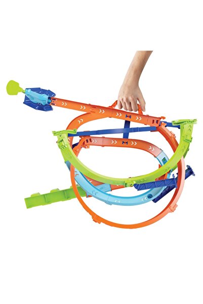 HOT WHEELS Bumerang Çemberli Yarış Pisti HTK16