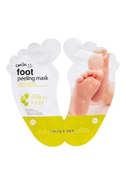 The Face Shop قناع تقشير القدمين سمايل، قطعتين، 20 مل