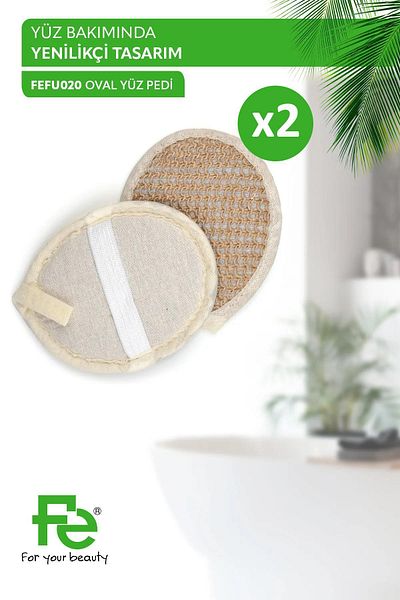 Seddar Collection Fe Oval Face Pad 2 Pieces