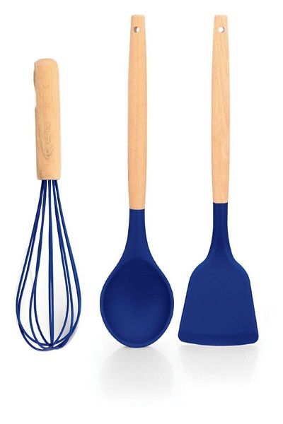 Royalty Line Set de 13 oale și tacâmuri marmorate BS1010, albastru