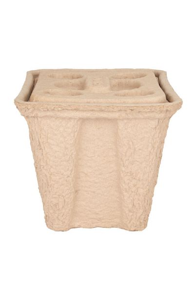 IGLOO Recool Eco-Friendly and Reusable Biodegradable Cooler Tan 16quart