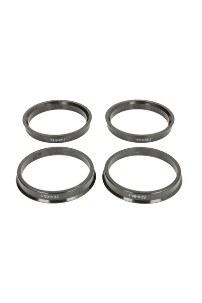 OEM Set de 4 inele de centrare Rim 72.6/65.1