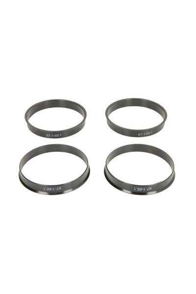 OEM Set de 4 inele de centrare Rim 67.1/65.1