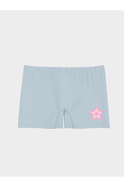 LC Waikiki LCW Kids White Printed Boxer για κορίτσια 3 τεμαχίων