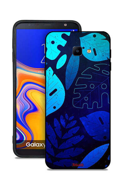 Tolwak غطاء حماية لهاتف Samsung Galaxy J4 Core بنقشة أوراق الشجر