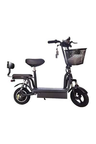 Generic Electric Scooter With Seat And Basket 48V, 250-500W, 40-70KM/H Top Speed, 18-25KM Mileage