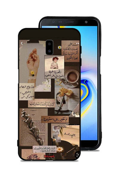 Tolwak غطاء حماية لهاتف سامسونج جالاكسي J6 بلس بنقشة اقتباسات عربية عتيقة