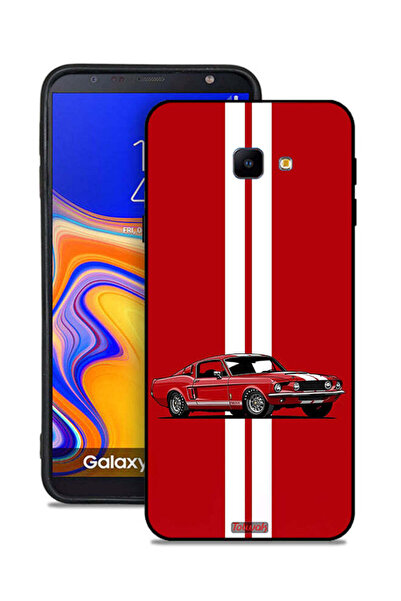 Tolwak غطاء حماية لهاتف Samsung Galaxy J4 Plus بتصميم سيارة كلاسيكية تجريدية