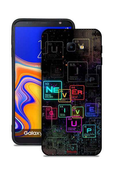 Tolwak Samsung Galaxy J4 Core Protective Case Cover Never Give Up Art
