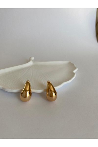 marsel aksesuar Xuping Drop Model Rose Earrings