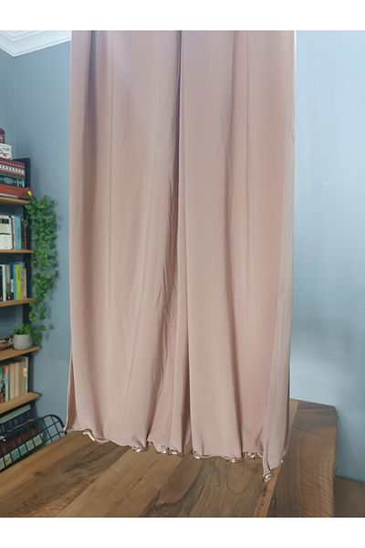 Blotch Premium Lycra Cream Color Lycra Sandy Jersey Shawl