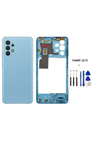 indirimplus Samsung Galaxy A32 SM A325F Kasa Arka Kapak FULL Takım MAVİ TAMİR...