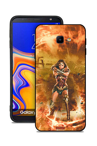 Tolwak غطاء حماية لهاتف Samsung Galaxy J4 Plus بتصميم Wonder Women