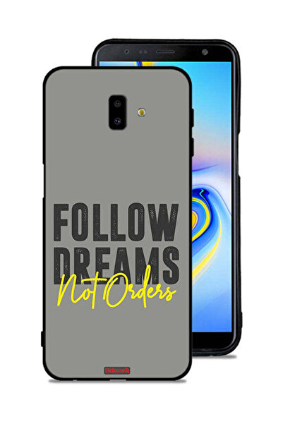 Tolwak غطاء حماية لهاتف سامسونج جالكسي J6 بلس - اتبع الأحلام وليس الأوامر