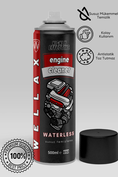 ASTRA LED Susuz Motor Temizleme Spreyi Motor Parlatıcı Sprey Motor Yıkama Hızlı Aerosol 500ml