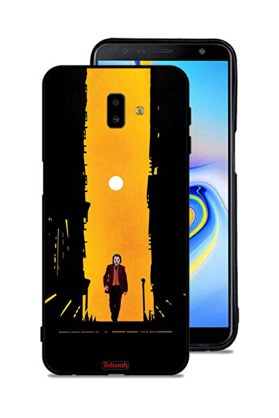Tolwak غطاء حماية لهاتف Samsung Galaxy J6 Plus بتصميم جوكر، عمل فني رقمي تجريدي