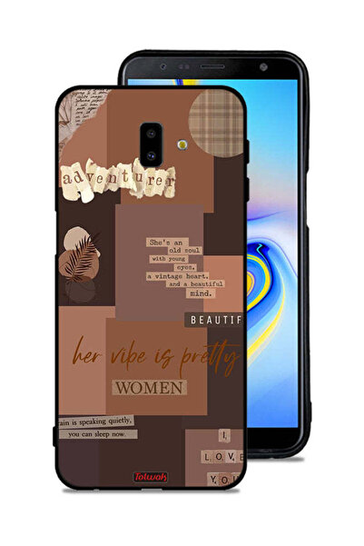 Tolwak Samsung Galaxy J6 Plus Protective Case Cover Adventurer Women