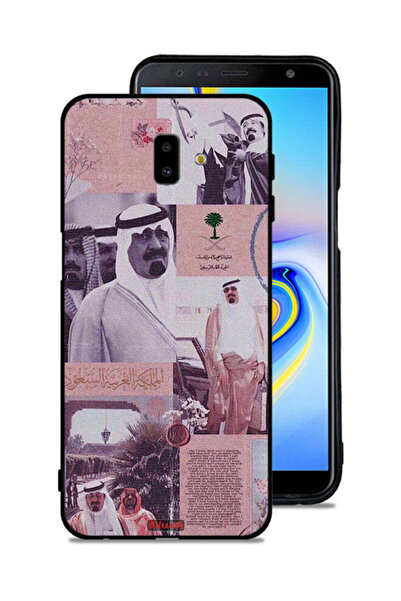 Tolwak غطاء حماية لهاتف سامسونج جالاكسي J6 بلس، ملصق الملك عبد الله العتيق