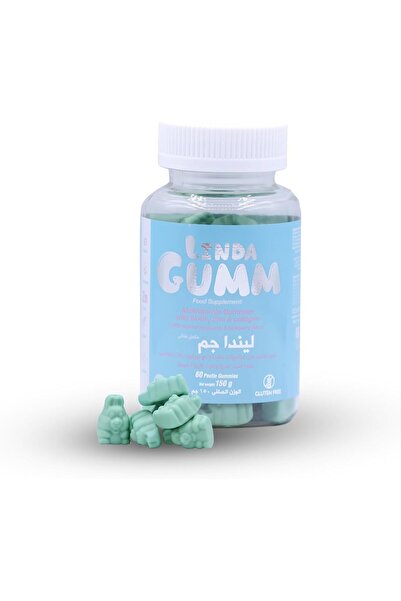 SuLinda ليندا جام - بيوتين - 60 علكة، من سوليندا، حلوى جيلاتينية