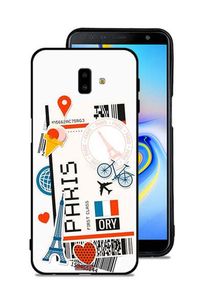 Tolwak غطاء حماية لهاتف سامسونج جالاكسي J6 بلس - ملصق باريس