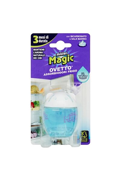 Mister M Absorbant pentru frigider Mister Magic cu bicarbonat de sodiu și sare de mare, 40 g