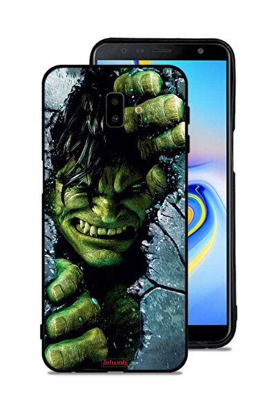 Tolwak غطاء حماية لهاتف سامسونج جالاكسي J6 بلس بتصميم هالك المذهل
