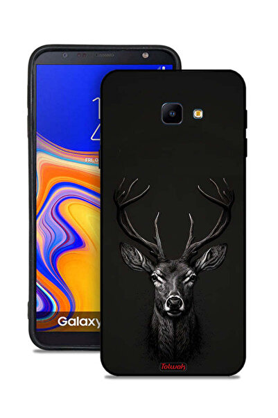 Tolwak غطاء حماية لهاتف Samsung Galaxy J4 Core بتصميم غزال رقمي