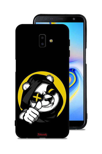 Tolwak غطاء حماية لهاتف سامسونج جالاكسي J6 بلس بتصميم قطة مارشميلو لطيفة