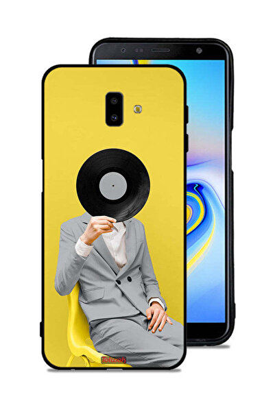 Tolwak غطاء حماية لهاتف سامسونج جالاكسي J6 بلس بتصميم دي جي فن تجريدي