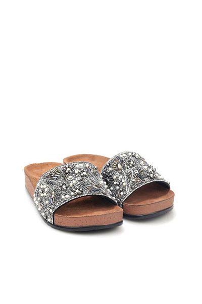 Papuçcity Pien 03172 Orthopedic Women's Stone Slippers