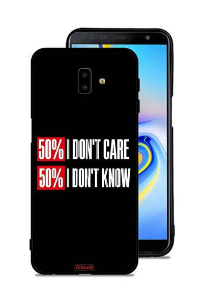 Tolwak غطاء حماية لهاتف سامسونج جالكسي J6 بلس - لا يهمني