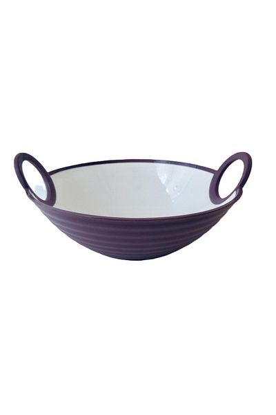HOBBY LİFE Salad Bowl-2800 ml & 27,3 X 30 X 12.5 Cm/ Purple-1 Piece