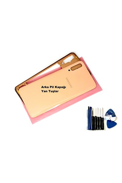 indirimplus Samsung Galaxy A70 A 705 Kasa Arka Pil Kapağı GOLD
