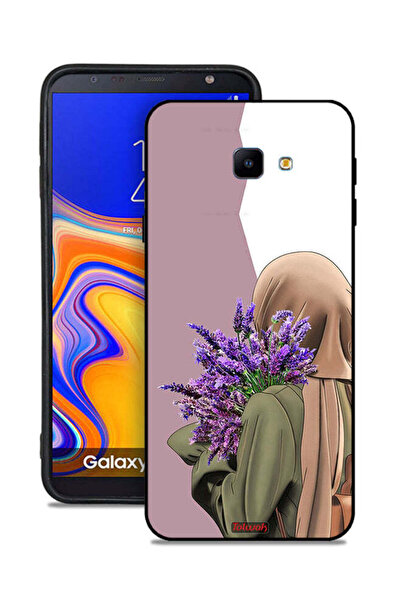 Tolwak غطاء حماية لهاتف Samsung Galaxy J4 Core يحمل زهرة