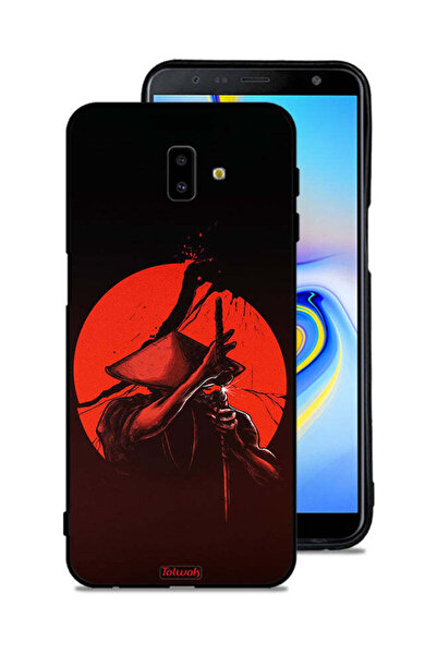 Tolwak غطاء حماية لهاتف سامسونج جالاكسي J6 بلس بتصميم محارب السيف