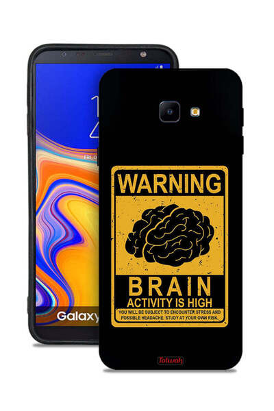 Tolwak غطاء حماية لهاتف Samsung Galaxy J4 Core تحذير من ارتفاع نشاط الدماغ