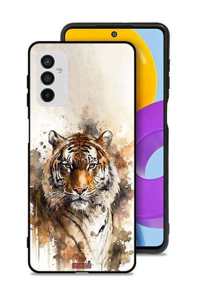 Tolwak غطاء حماية لهاتف سامسونج جالاكسي M52 5G بنقشة فن الفهد التجريدي