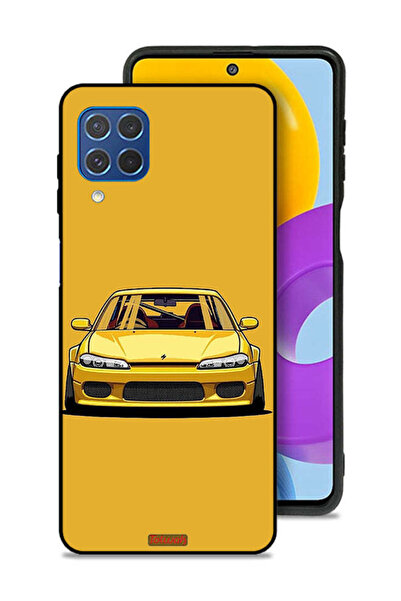 Tolwak Samsung Galaxy F62 Protective Case Cover Car Art