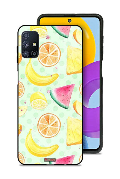 Tolwak غطاء حماية لهاتف سامسونج جالاكسي M51 برسومات فنية بألوان مائية وفواكه