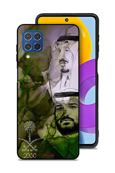 Tolwak غطاء حماية لهاتف سامسونج جالكسي F62 الملك سلمان وولي العهد محمد