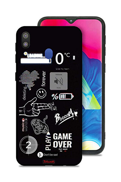 Tolwak غطاء حماية لهاتف سامسونج جالكسي M20 - لعبة انتهت - بيو بيو