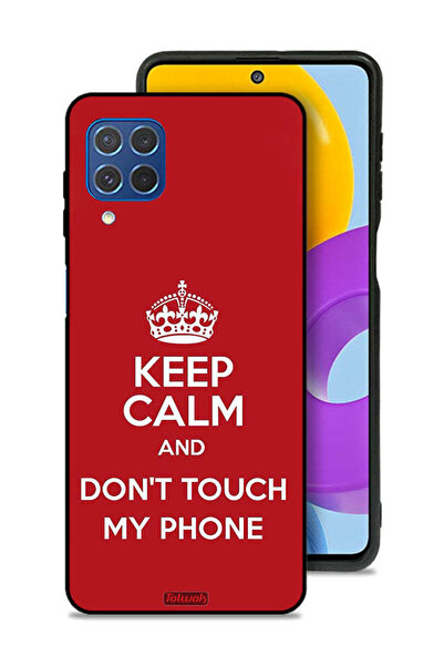 Tolwak Samsung Galaxy M62 Protective Case Cover Keep Calm And Dont Touch My P...