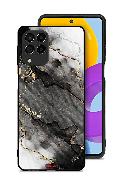 Tolwak غطاء حماية لهاتف سامسونج جالاكسي M53 - رخامي لامع