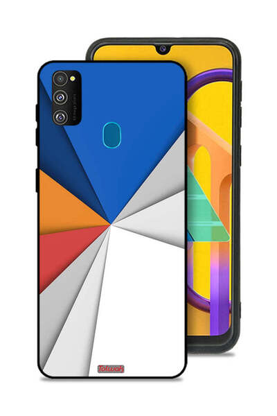 Tolwak Samsung Galaxy M30s Protective Case Cover Material Matches Abstract Art