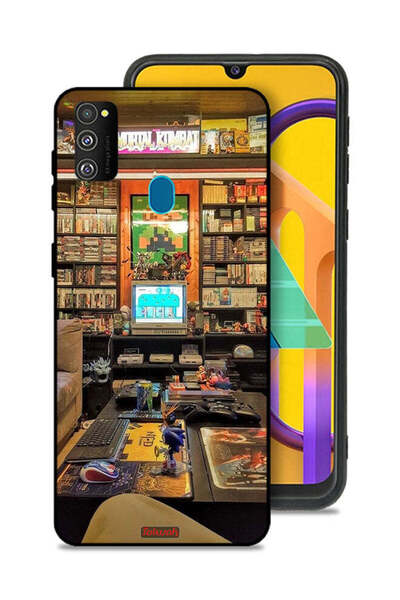 Tolwak Samsung Galaxy M30s Protective Case Cover Gamer Zone