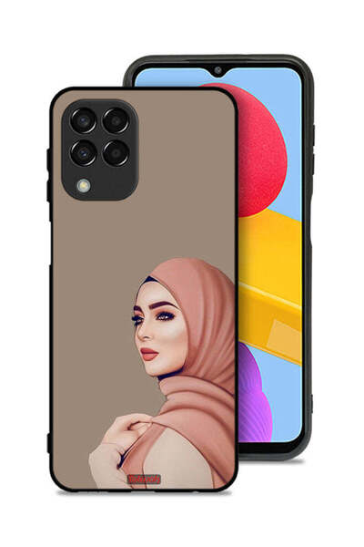 Tolwak غطاء حماية لهاتف سامسونج جالاكسي M33 بطبعة فتاة محجبة جميلة
