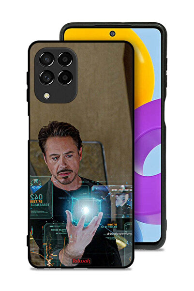 Tolwak غطاء حماية لهاتف سامسونج جالاكسي M53 بتصميم الرجل الحديدي