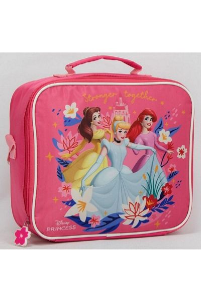 SUNCE Disney Princesses Insulated Zipper Closure Lunch Tote Multicolor