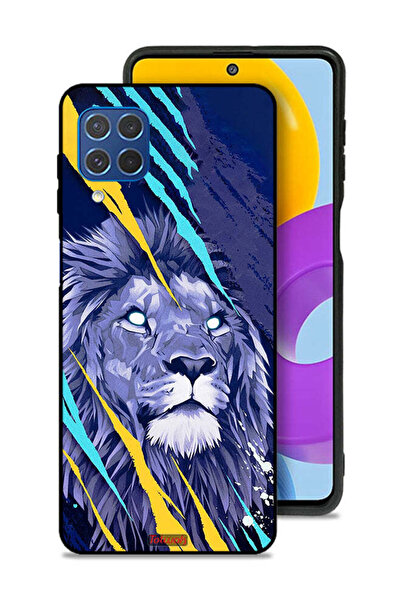 Tolwak غطاء حماية لهاتف سامسونج جالاكسي F62 بتصميم الأسد الملك